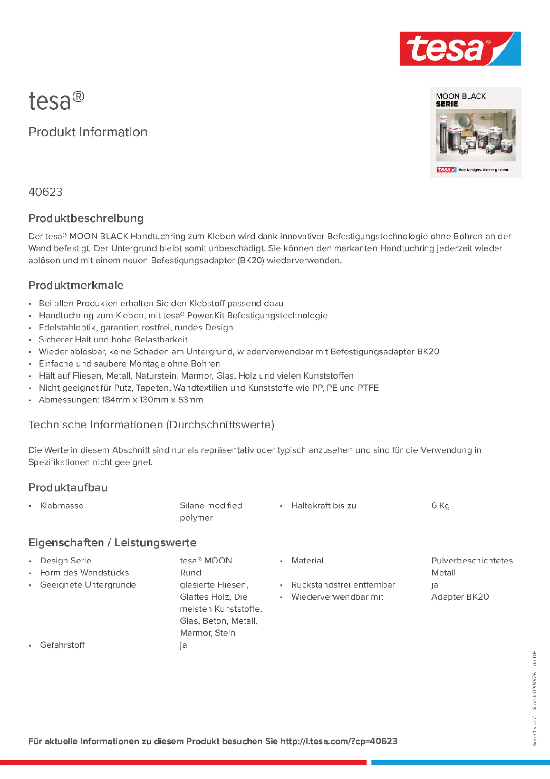 Product information_tesa® 40623_de-DE